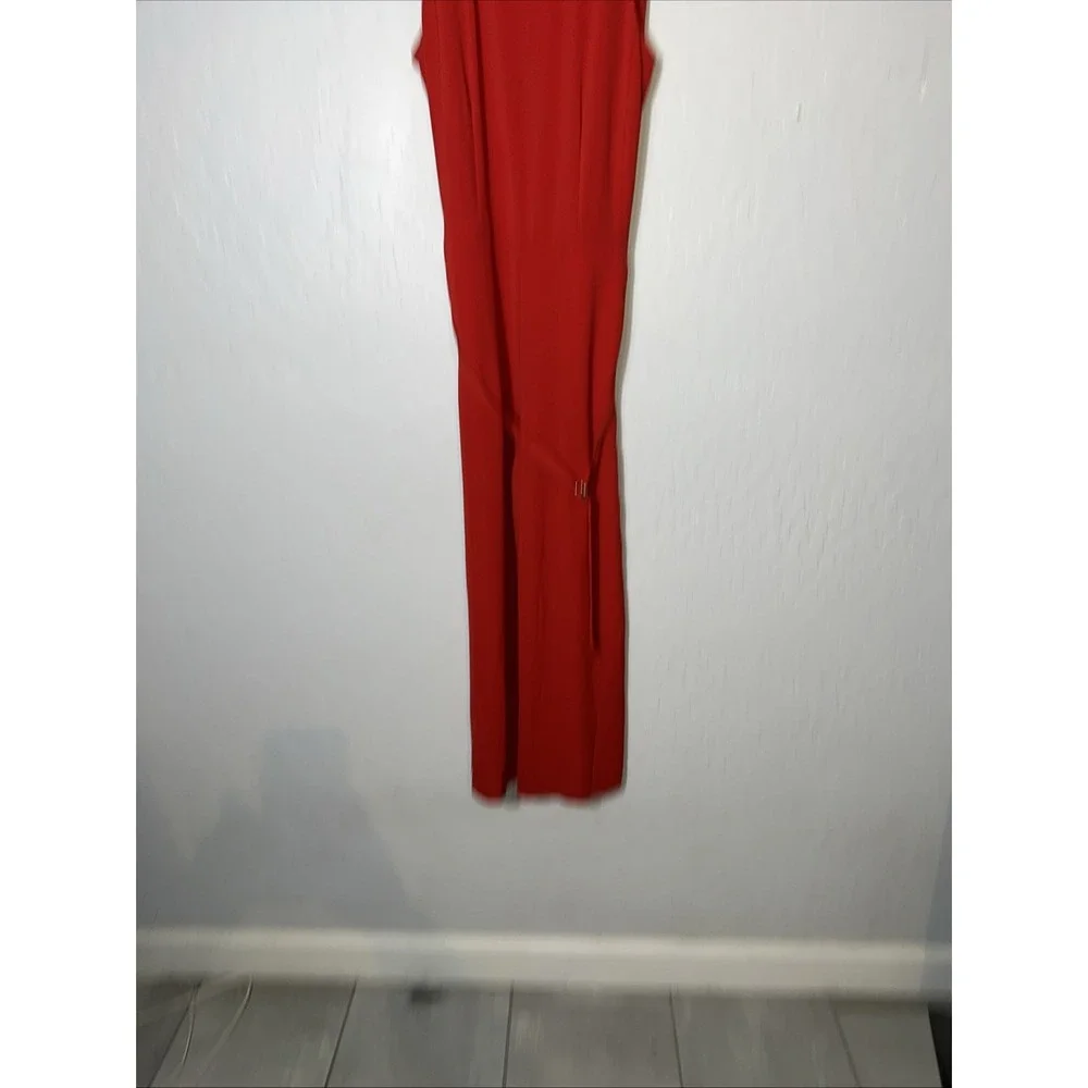 Michael‎ Kors Red Jumpsuit Size 2 ✅